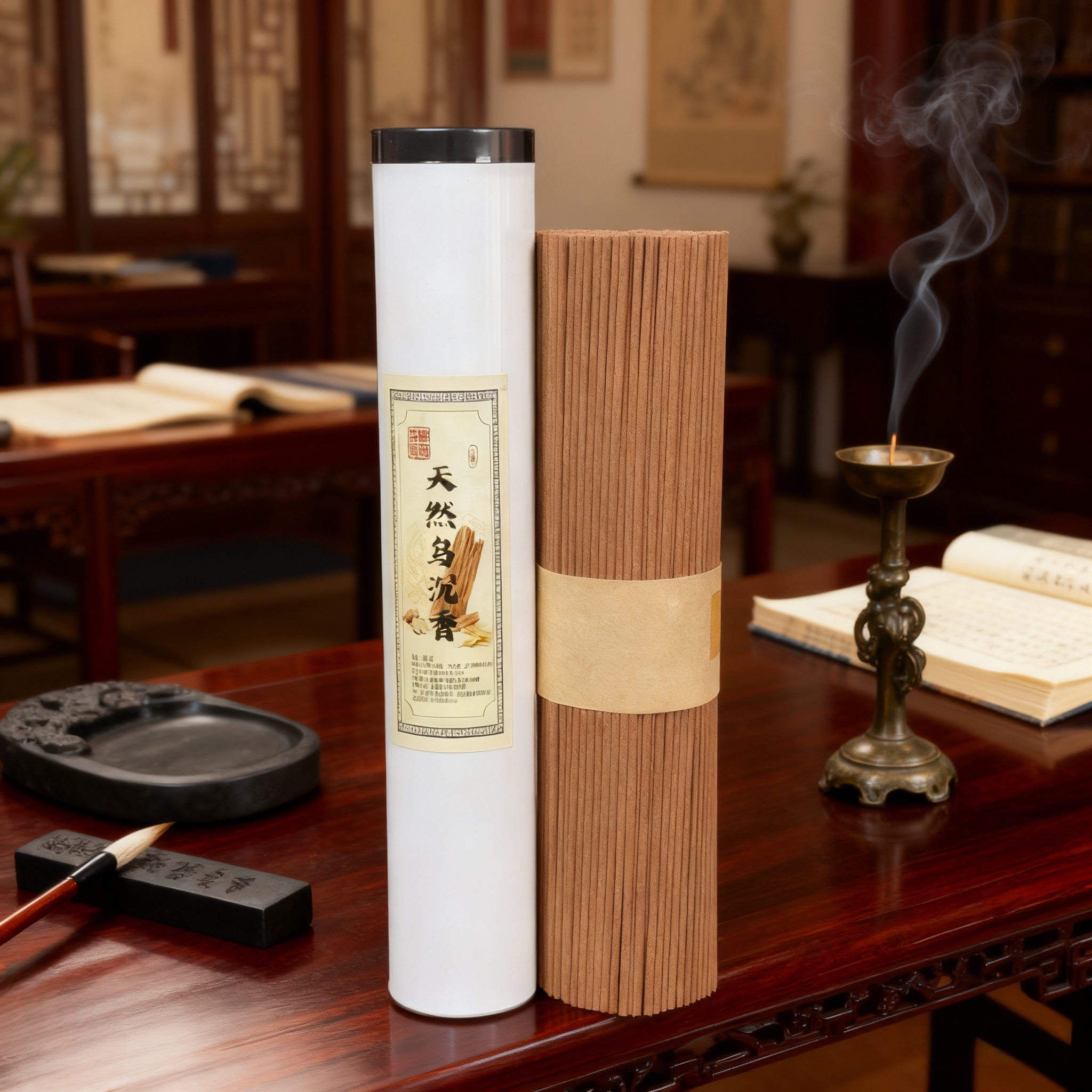 【乌沉香】高端线香天然乌沉中药香家用香薰香净化空气留香持久