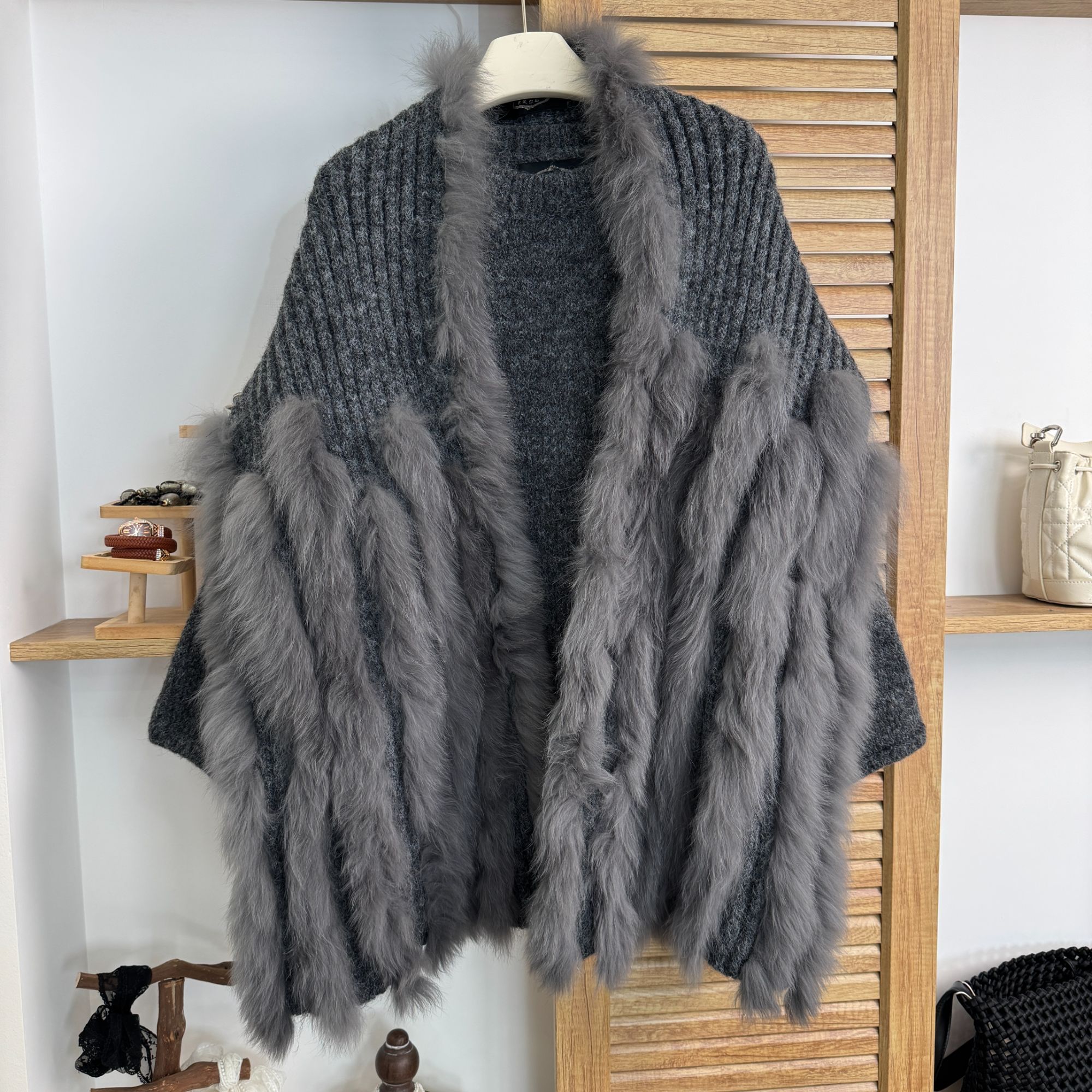 高级感设计针织套装