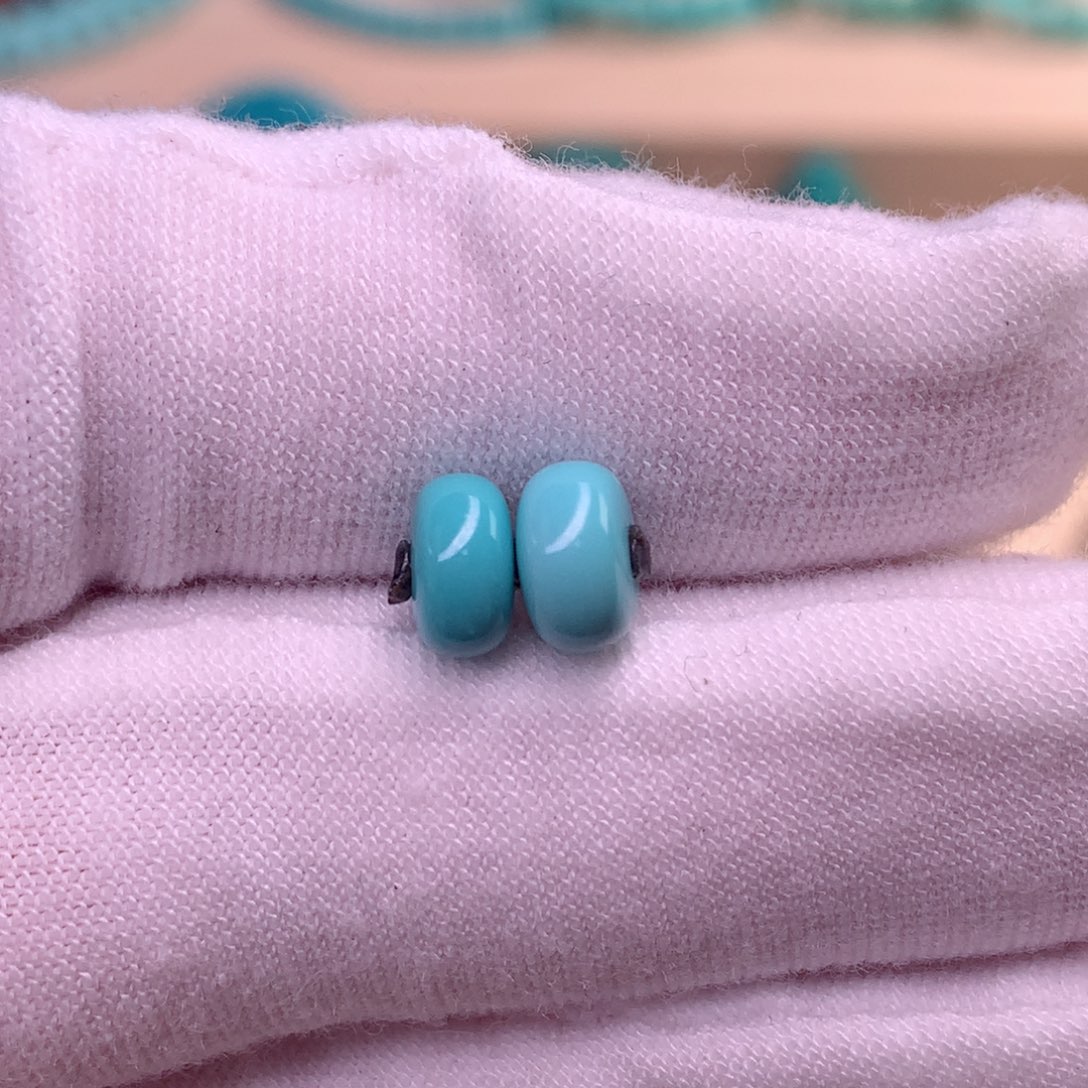 绿松石配珠卡6.8未镶嵌