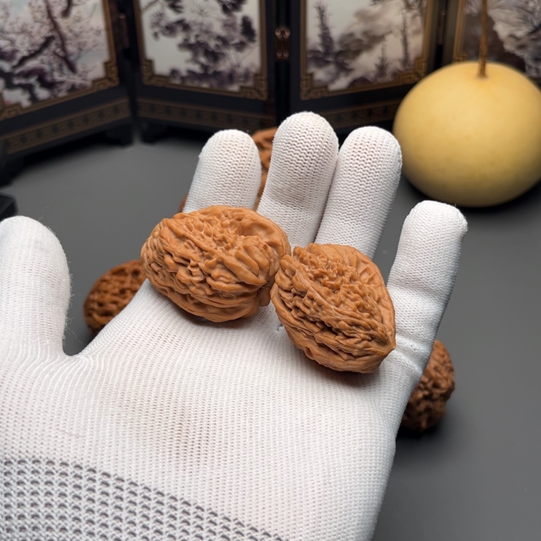 缘***起文玩核桃吊坠全品四座楼异形