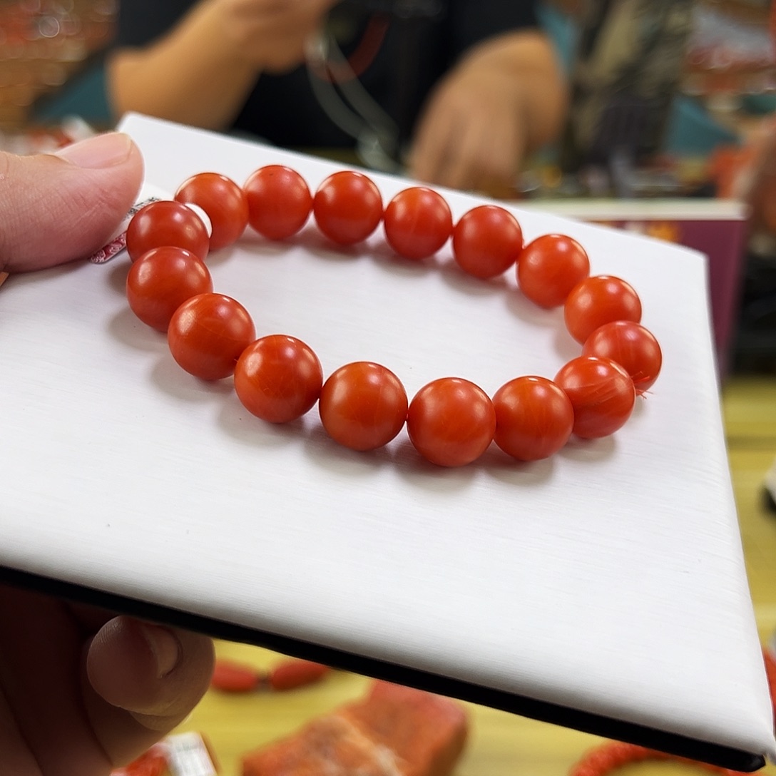 南红玛瑙未镶嵌手链