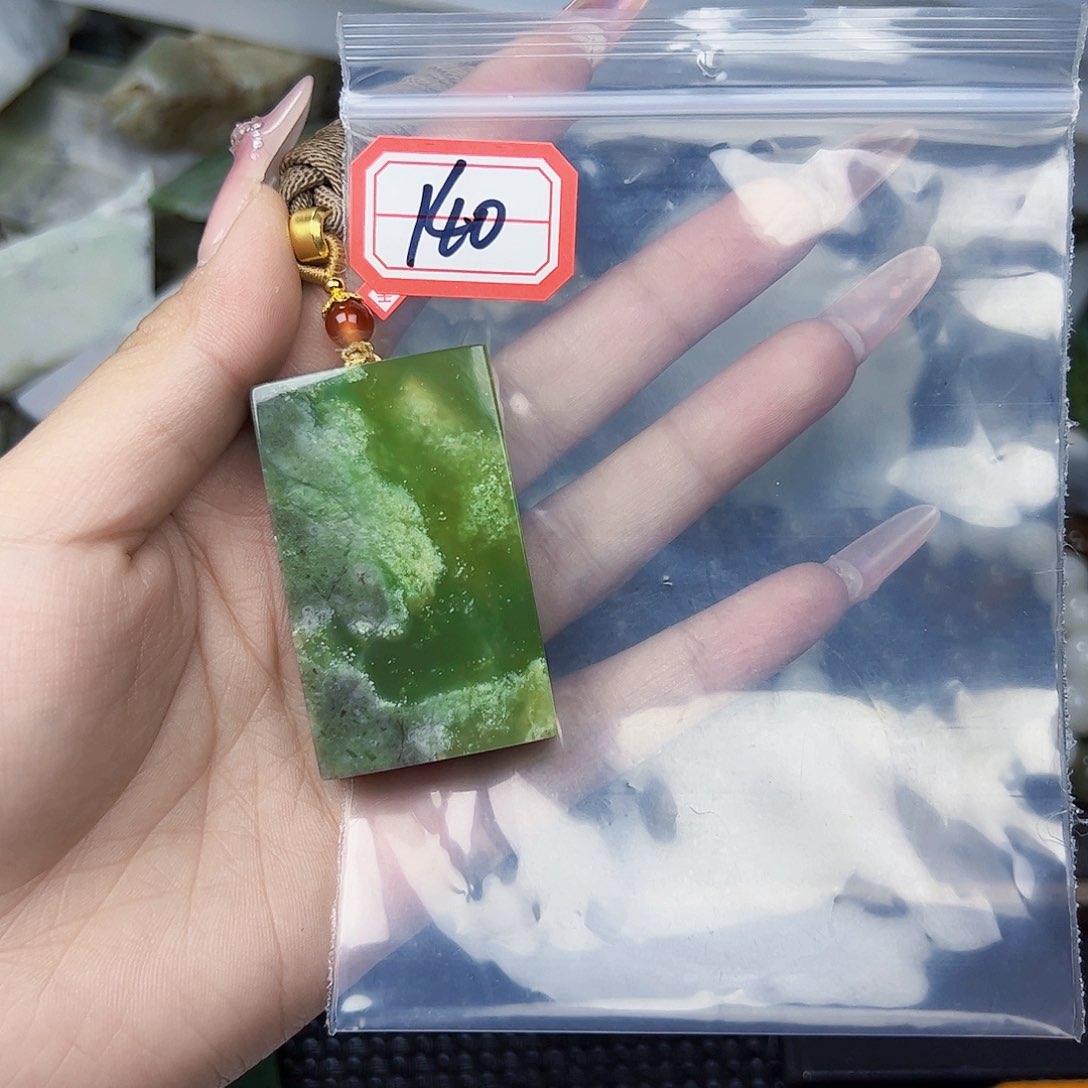 和田玉珠宝半成品未镶嵌