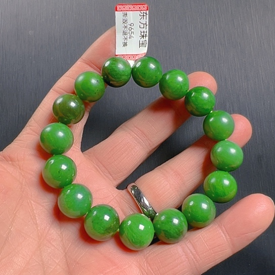 未镶嵌手串和田玉9654卡14