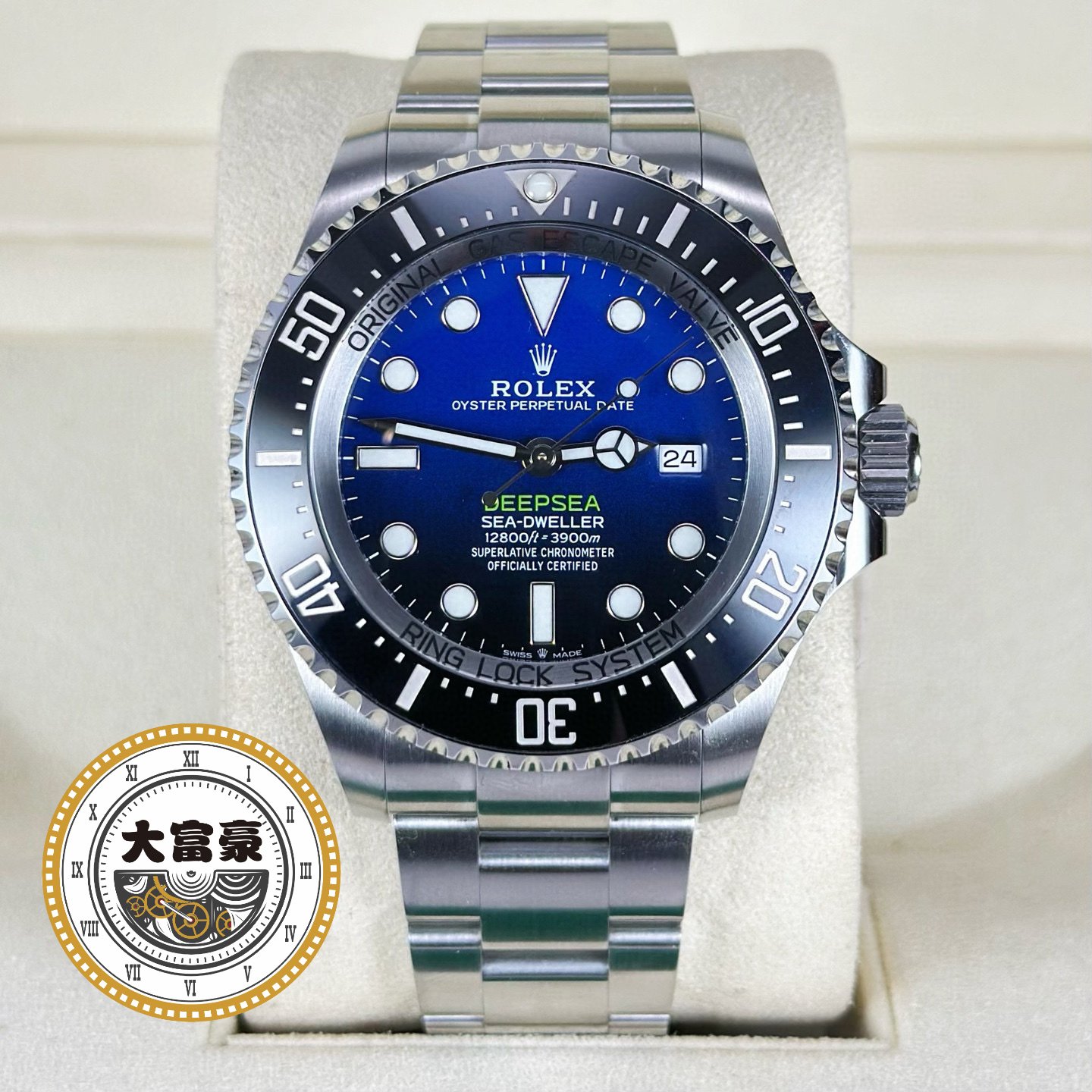 95新 Rolex/劳力士 劳力士深潜型系列 m126660-0002 18年全套 