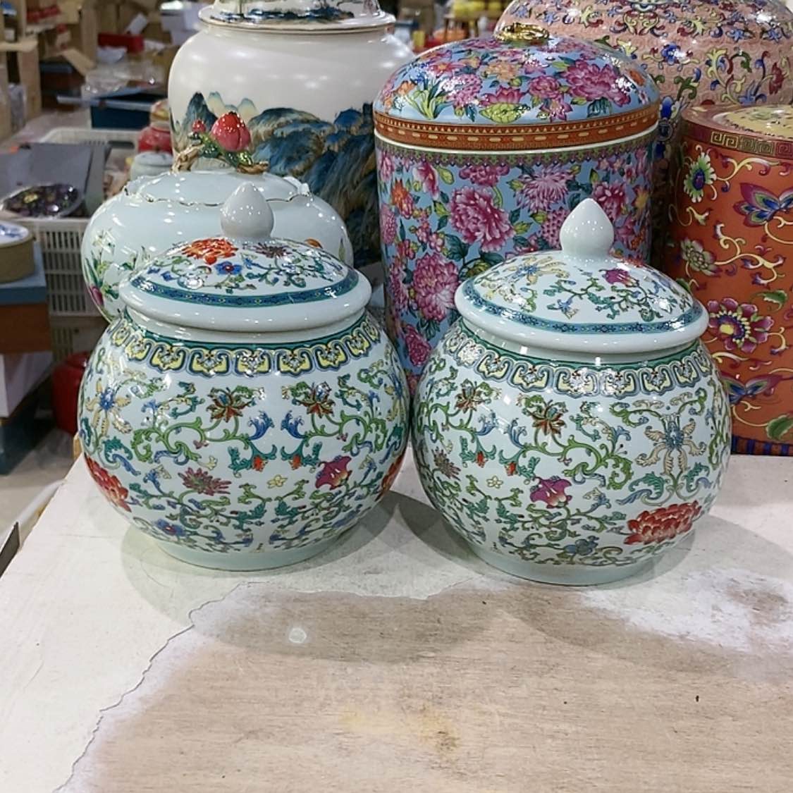 【闪购商品】罐茶叶罐陶瓷茶叶罐