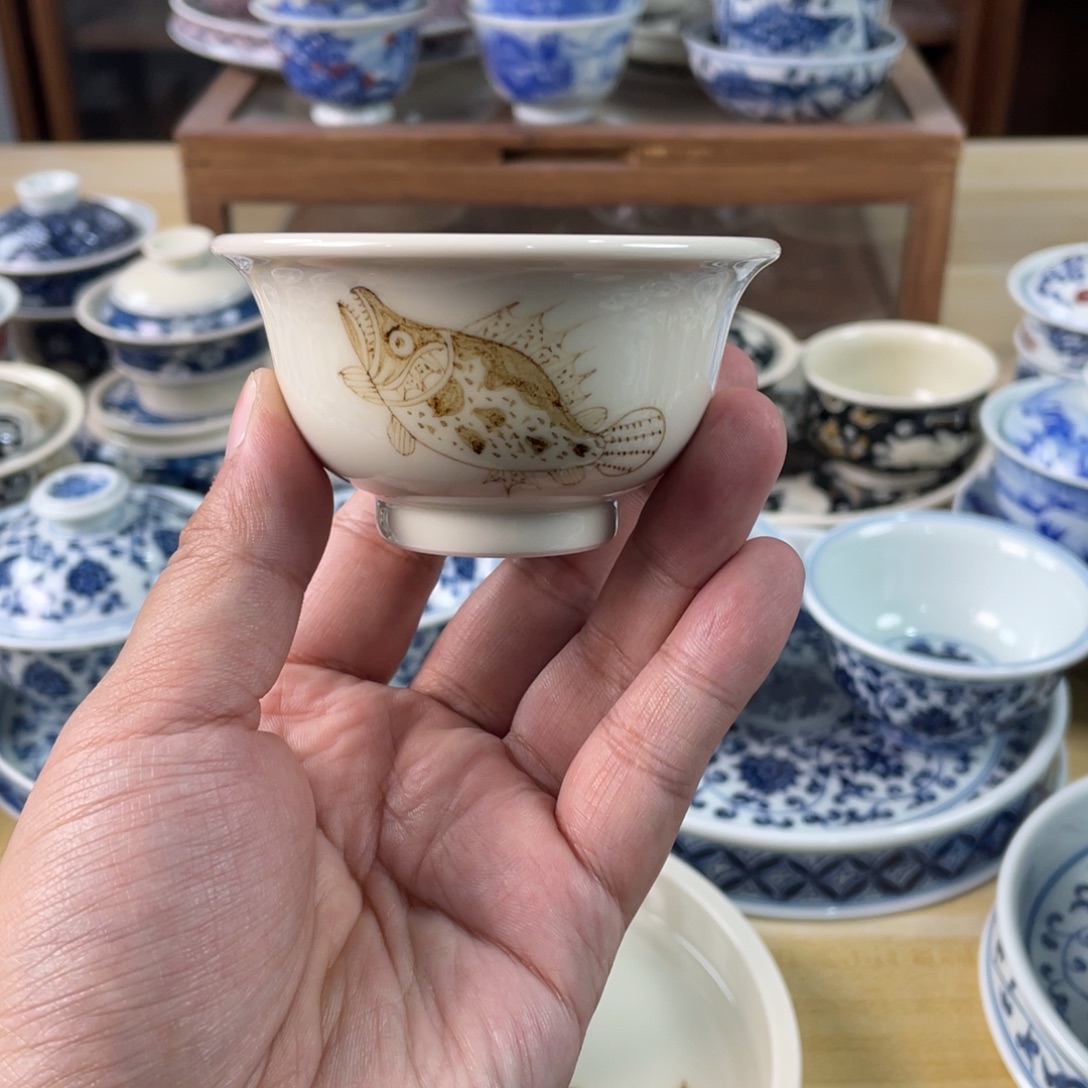 景德镇手工手绘茶具