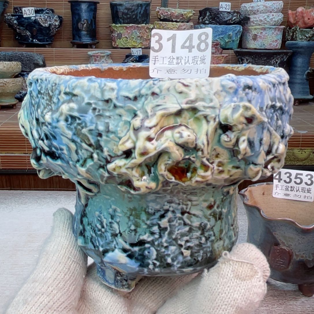 景德镇陶瓷艺术罐，全手工制作