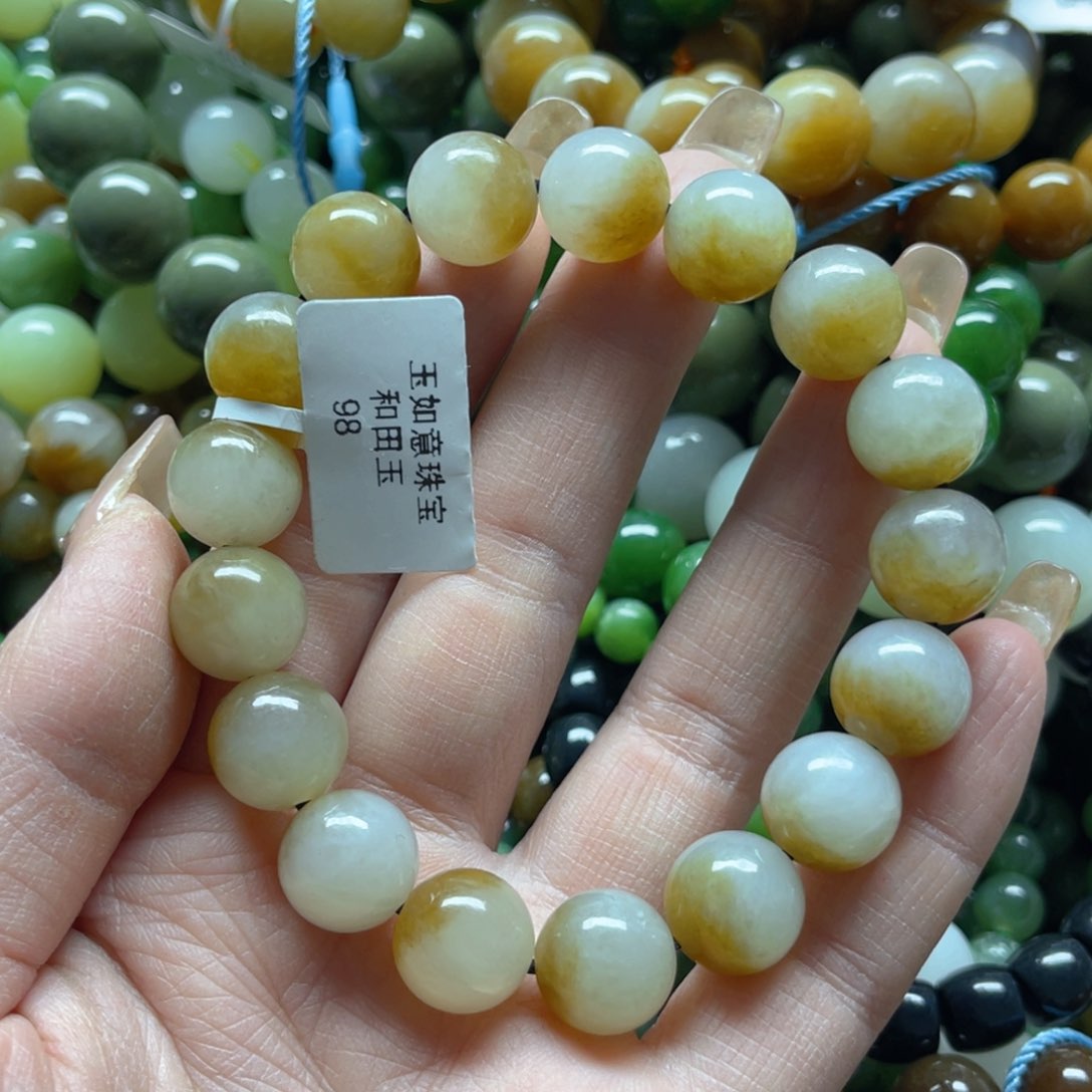 和田玉手链未镶嵌