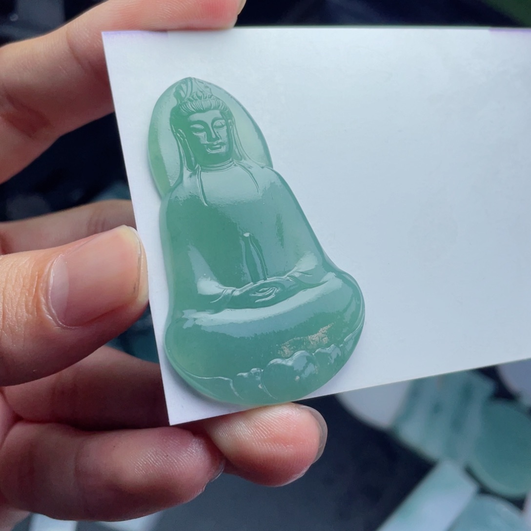 定制翡翠未镶嵌J****U纯天然缅甸翡翠