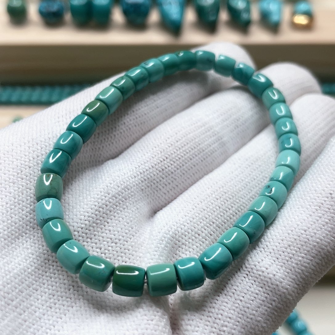 绿松石未镶嵌珠宝半成品