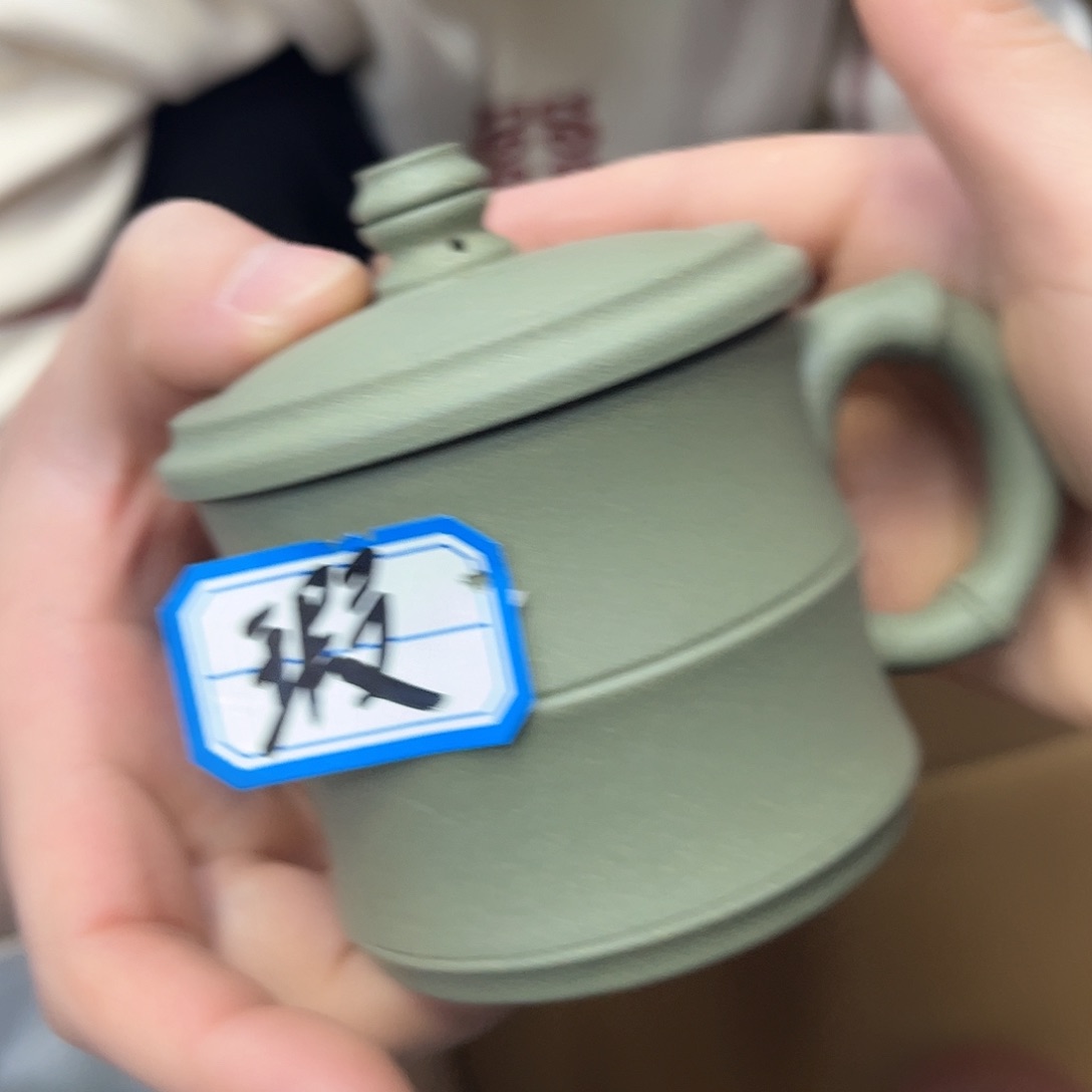 紫砂茶杯原矿紫砂