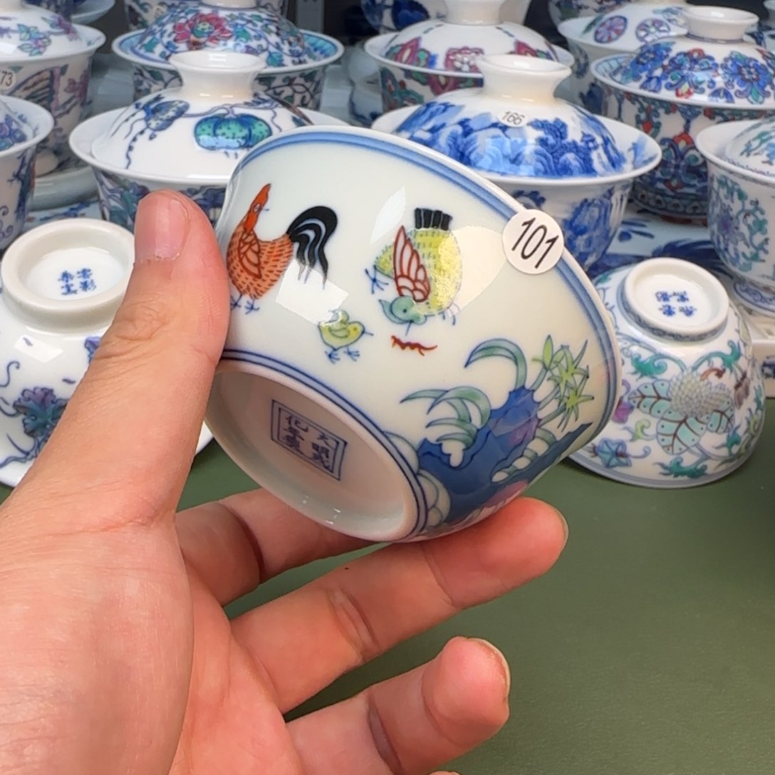 彦祖纯手工手绘茶具101
