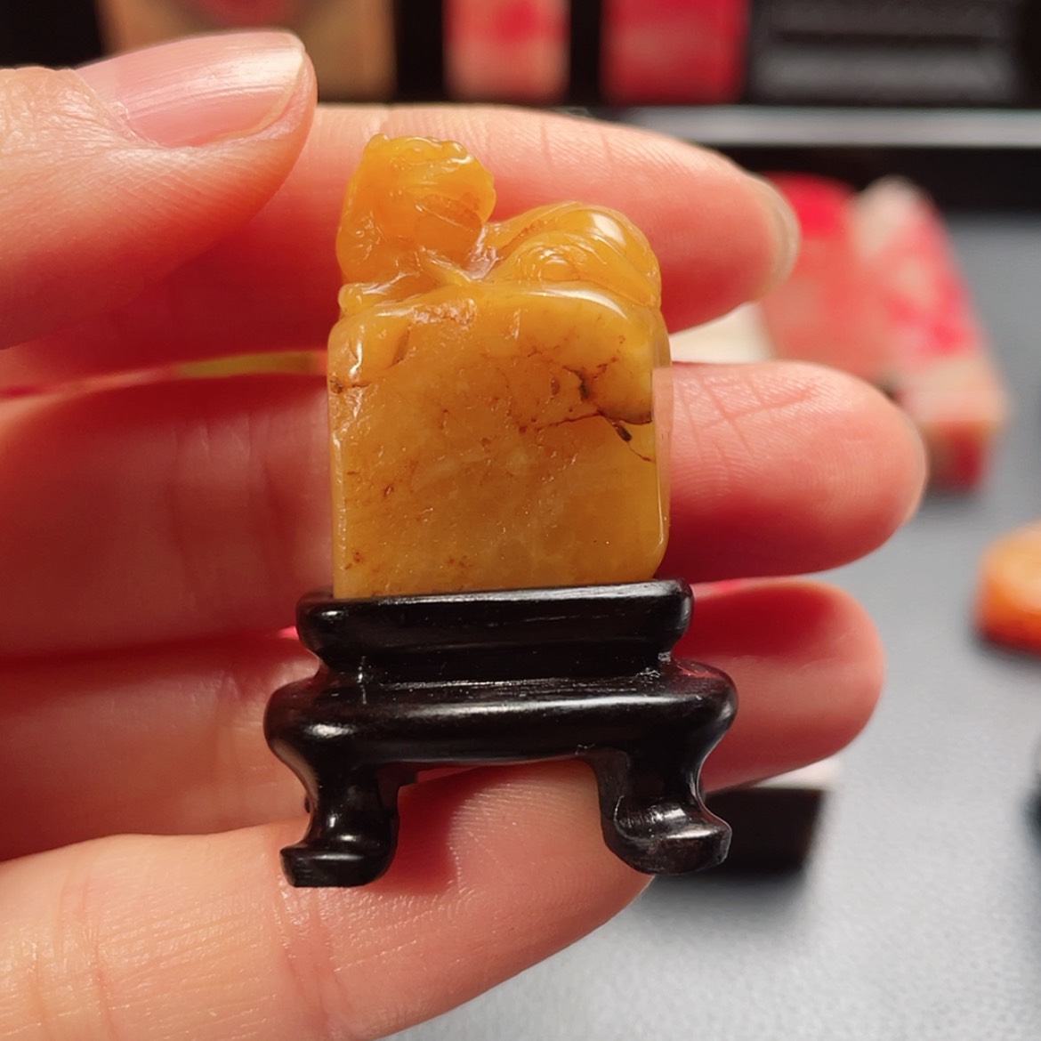 【闪购商品】田黄石有***得邵氏田黄印章