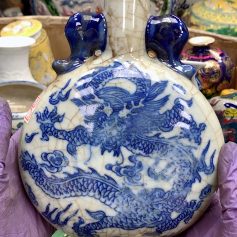 瓷片瓷器摆件瓷器摆件