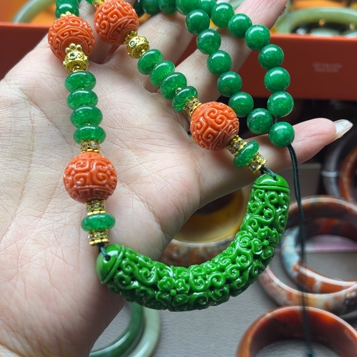 石英质玉手链未镶嵌