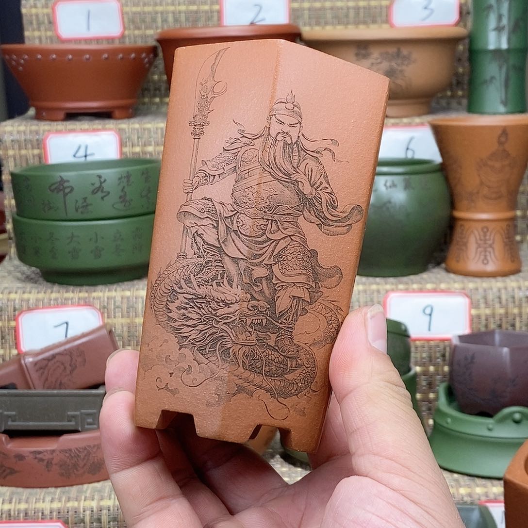 紫砂花盆这就是一条