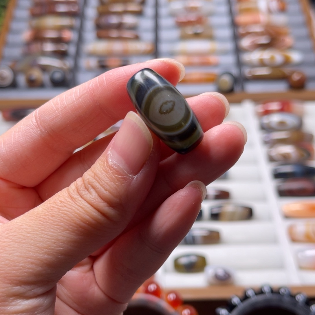 平***心玛瑙/玉髓未镶嵌颈饰