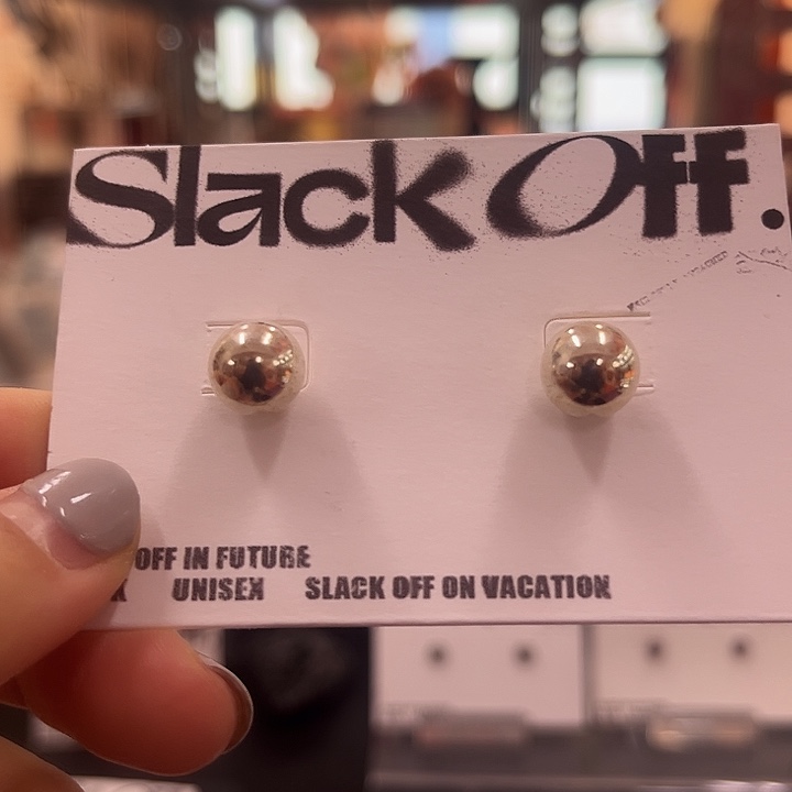 925银925银圆豆耳环