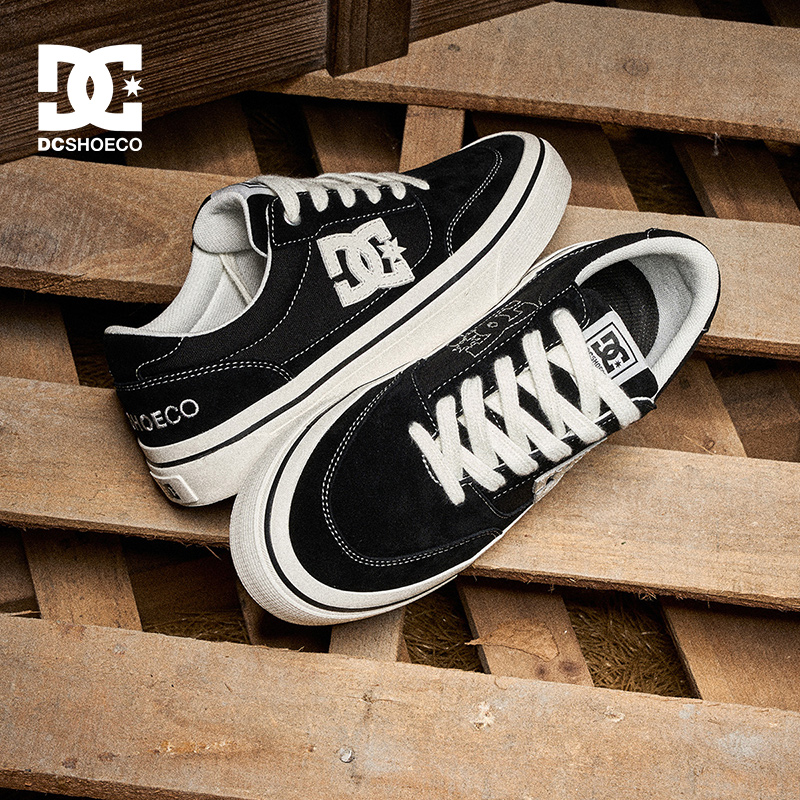 DCSHOES CANVAS CAS 秋季低帮帆布鞋时尚情侣款板鞋百搭学生女鞋