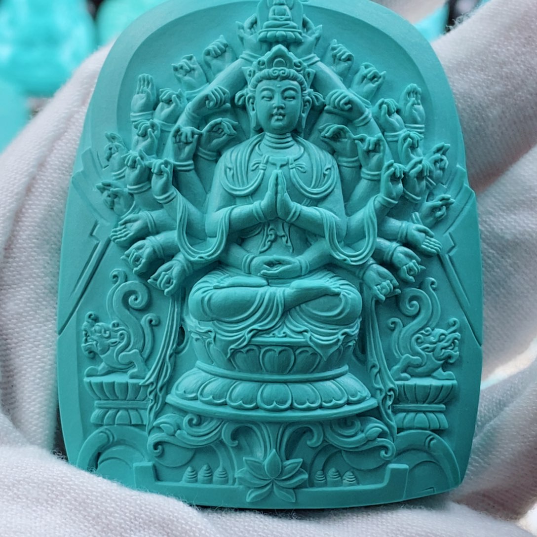 绿松石配饰未镶嵌
