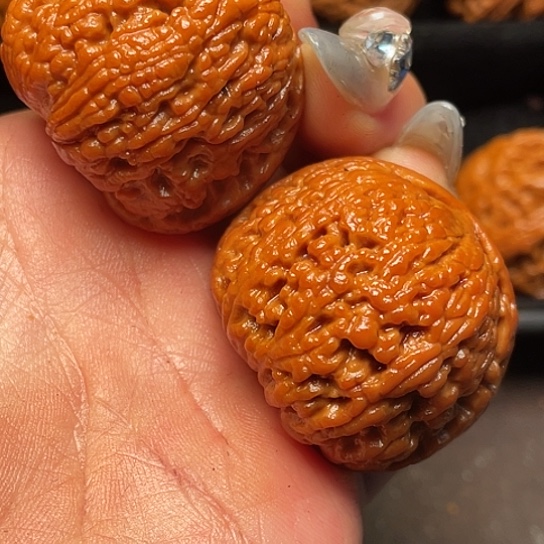 文玩核桃吊坠秦岭山脉核桃