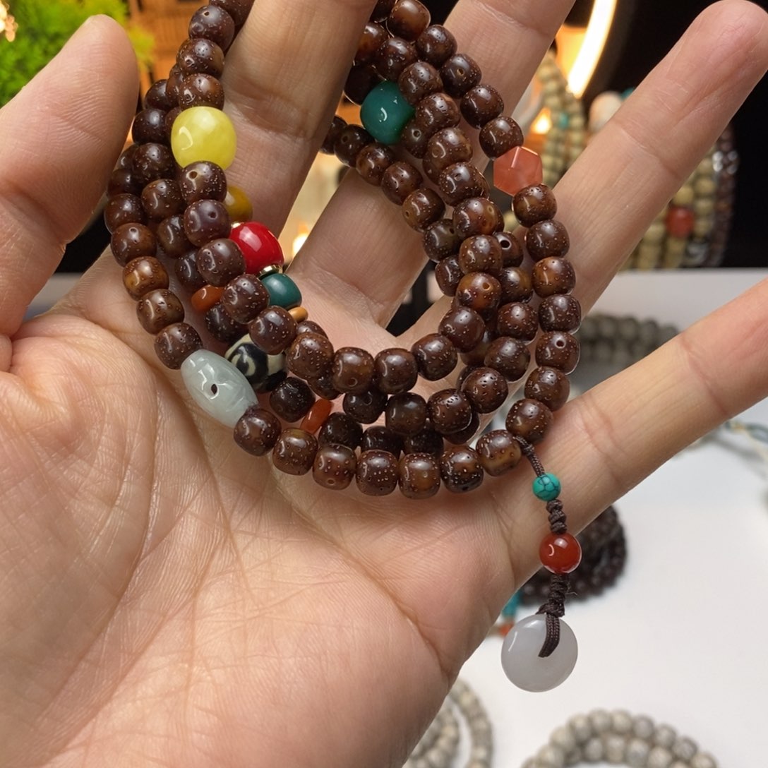 星月菩提吊坠采*菩提