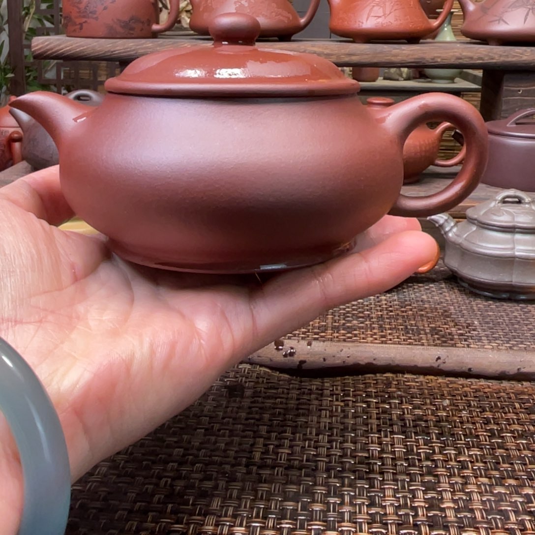 紫砂茶壶宜兴原矿紫砂手工制全220