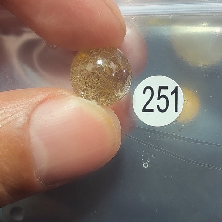 T***m水晶未镶嵌吊坠(不含链)