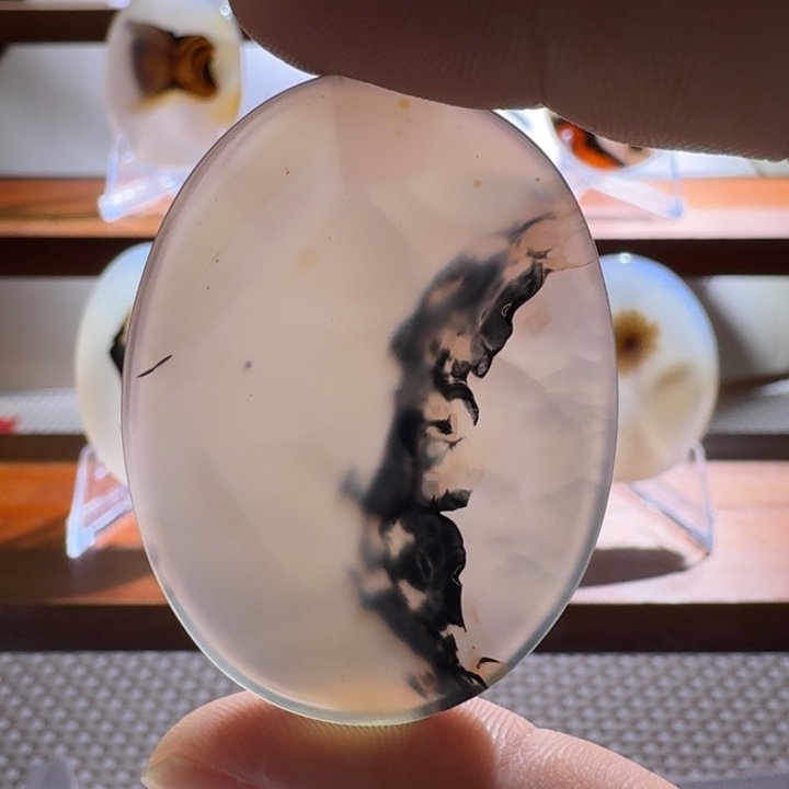 泡***石玛瑙/玉髓合金颈饰