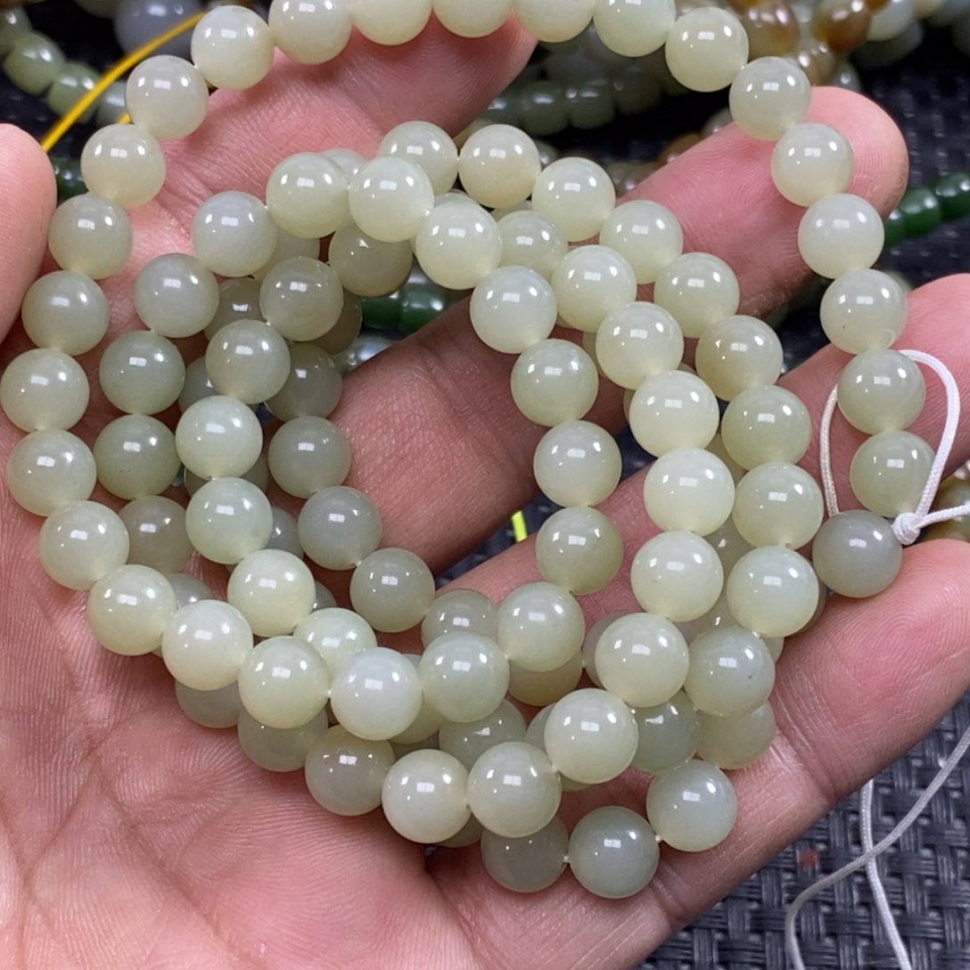 和田玉手链未镶嵌