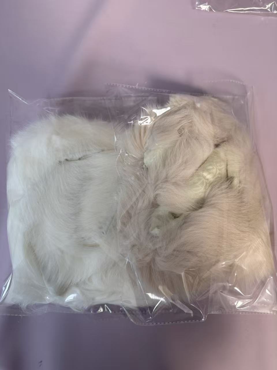 金金会员福利-手工DIG围巾-狐狸毛围巾-图片色