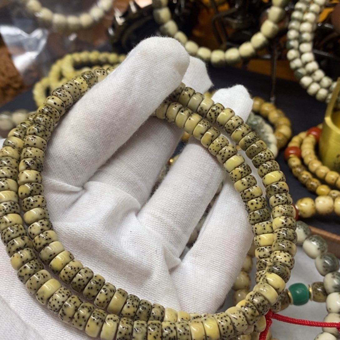 【闪购商品】星月菩提手串买****主原生态石玉料