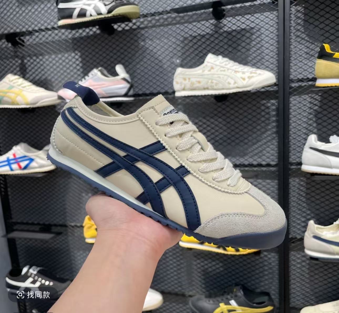 【门店现货】夏季透气薄款时尚休闲LK舒适一脚蹬运动鞋