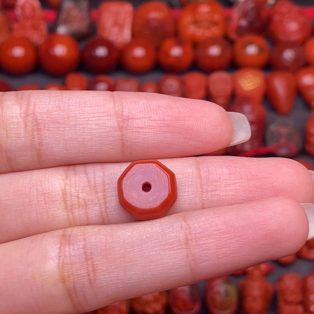 夕***歌南红玛瑙未镶嵌配饰11➕ 微纹