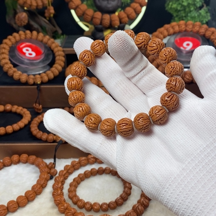 桃核吊坠秦岭龙纹