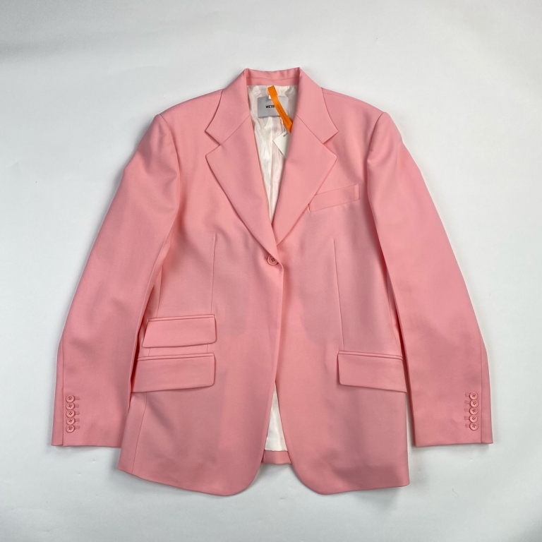99新  WellDone/男/M/粉红翻领西装/5980/JM6702