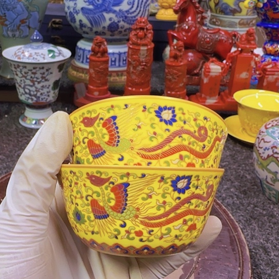 瓷片摆件家居设计的