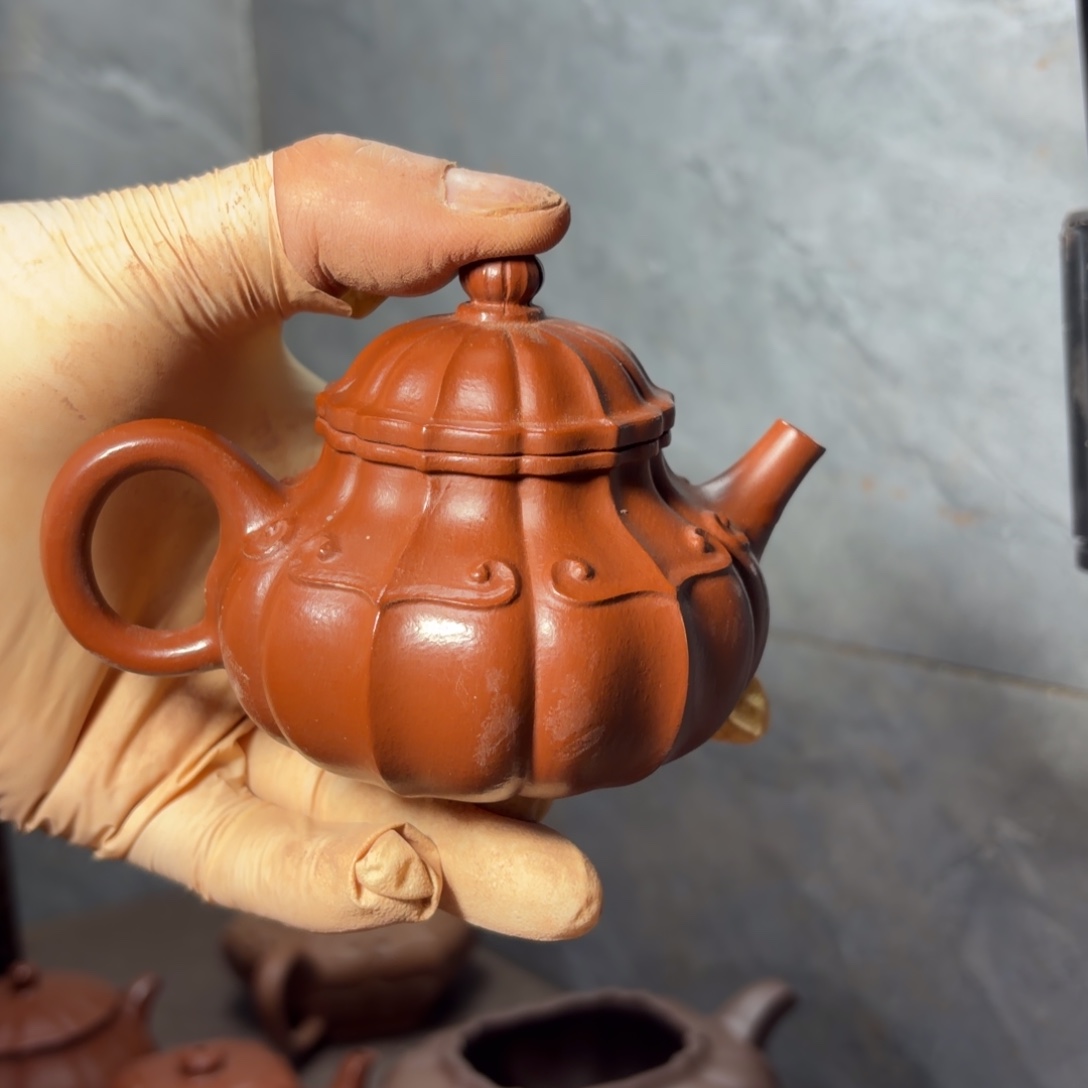 风***梨朱泥原矿朱泥，140cc 左右容天