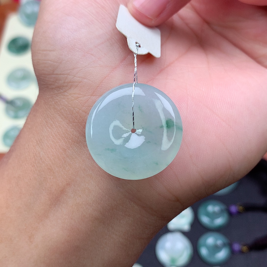 颈饰未镶嵌翡翠18 尺寸26.4-6.1