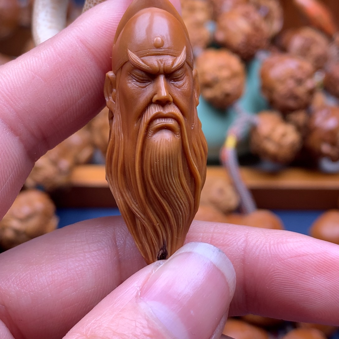 橄榄核手串/手链阿*关公