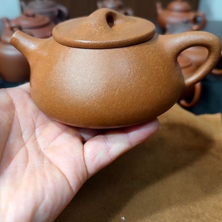 紫砂茶壶宜兴紫砂壶手工拍打半手工精工