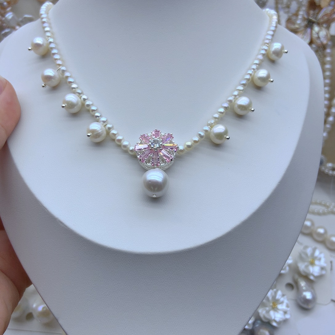 耳饰未镶嵌淡水珍珠