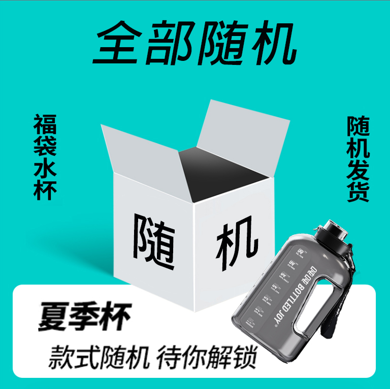 随机夏季水杯，以收到手为准，不支持更换！