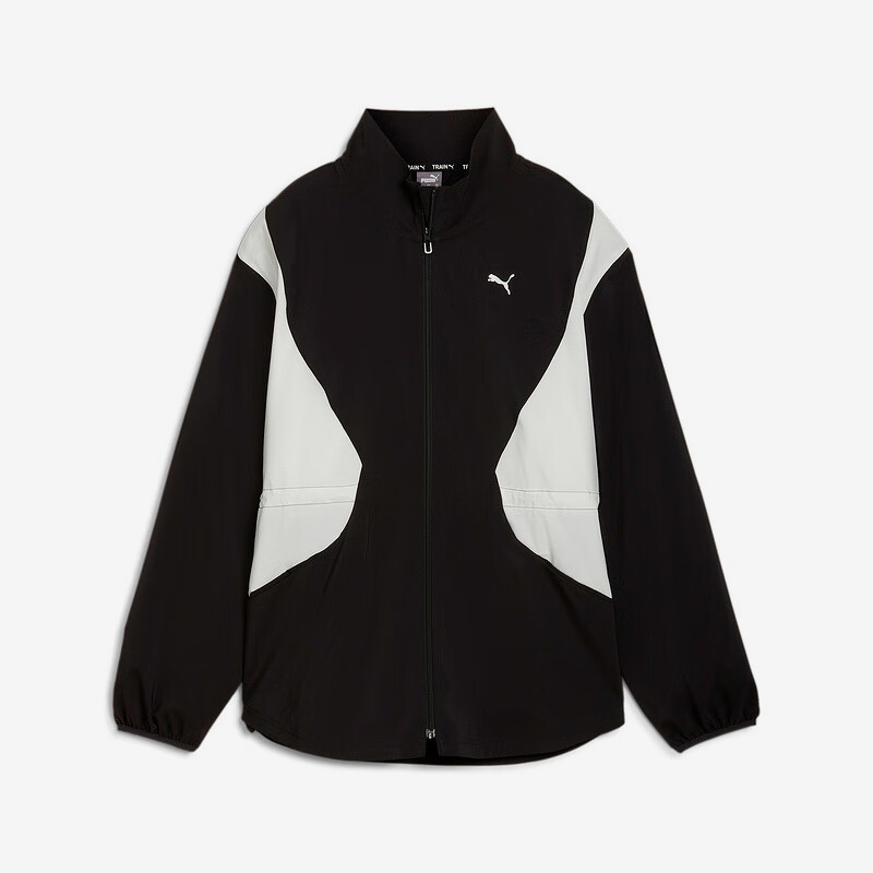 Puma/彪马正品2024女士立领工装梭织运动休闲夹克外套526421-01