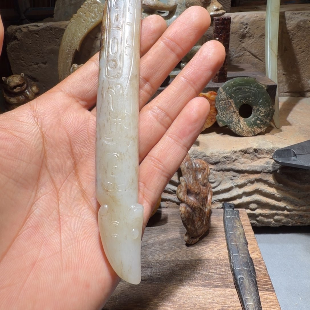 曙***头和田玉（糖玉）未镶嵌颈饰