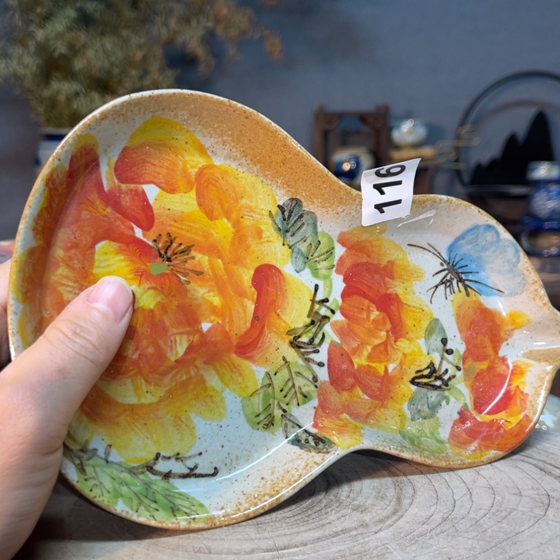 杯素浅陶瓷手工手绘