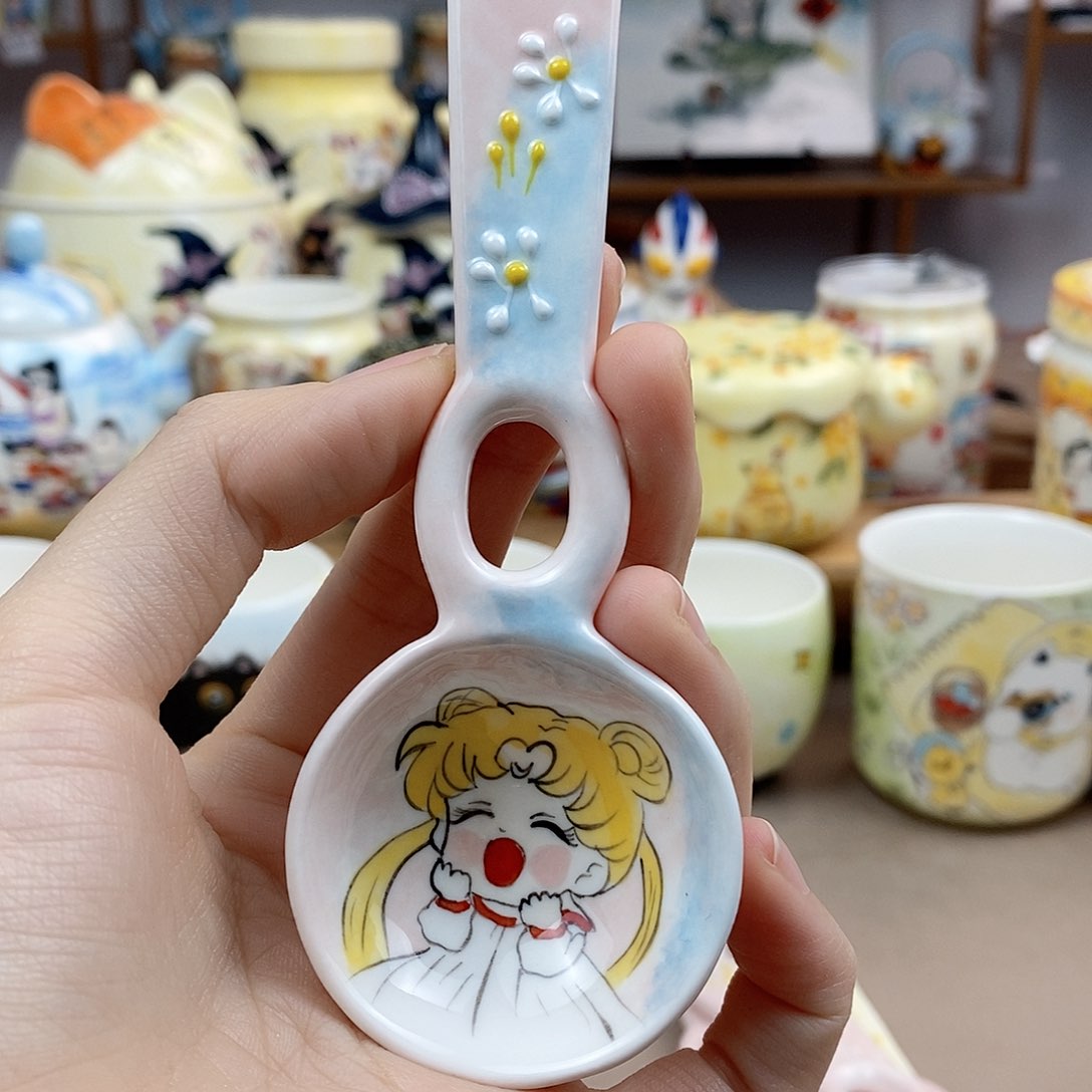 杯董董文创手绘陶瓷