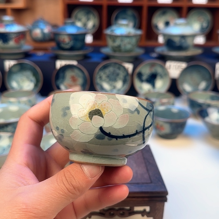 景德镇陶瓷陶瓷杯茶具