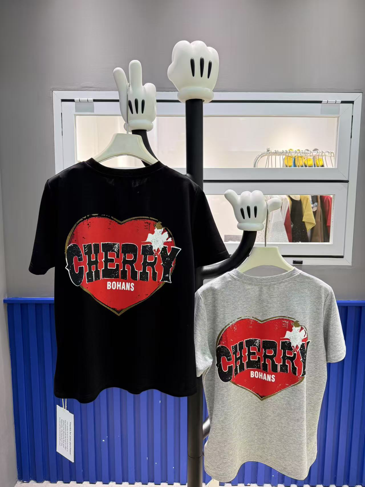 4655#深圳BOHAN秀秀家2025夏季新款爱心小狗短袖T恤