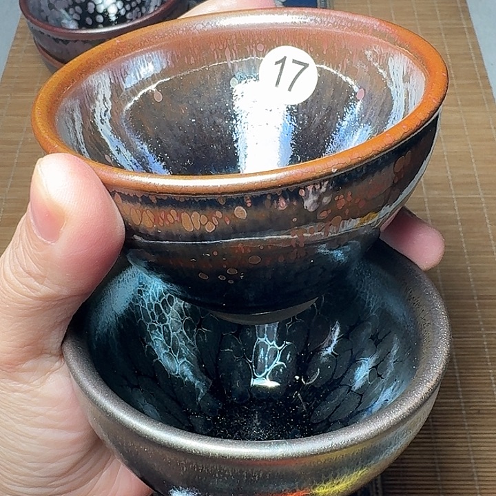 茶盏17 坚记茶盏摆件